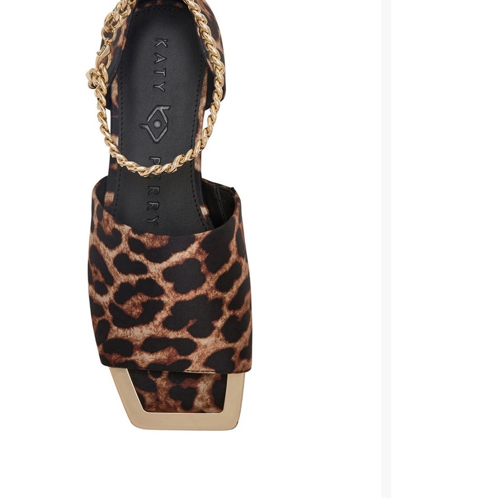 Katy Perry Collections Gold and Brown Heels